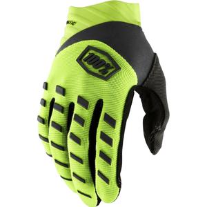 Lasten motocross-hanskat 100% Airmatic kelta-musta