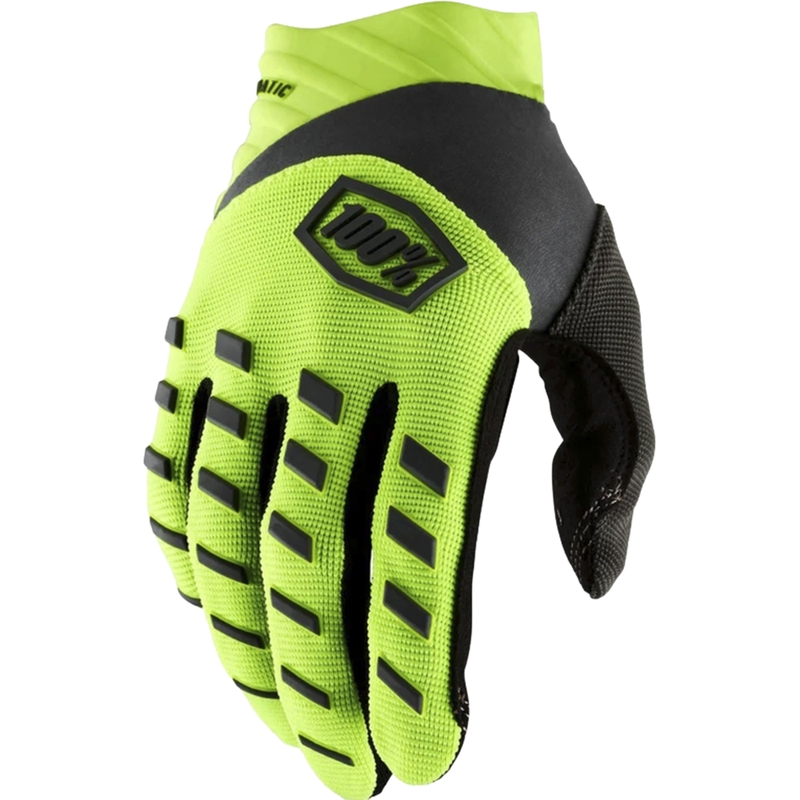 Lasten motocross-hanskat 100% Airmatic kelta-musta