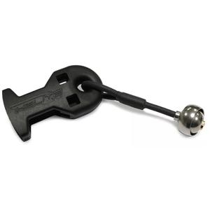 HELITE-turvatyynyihin tarkoitettu kuulalla varustettu solki