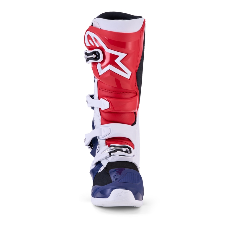 Alpinestars TECH 7 UNITY crossisaappaat puna-valko-siniset