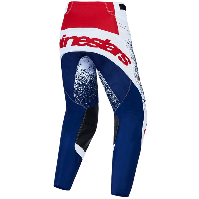 Alpinestars Techstar Limited Edition Unity Puna-Valko-Sininen Motocross Housut