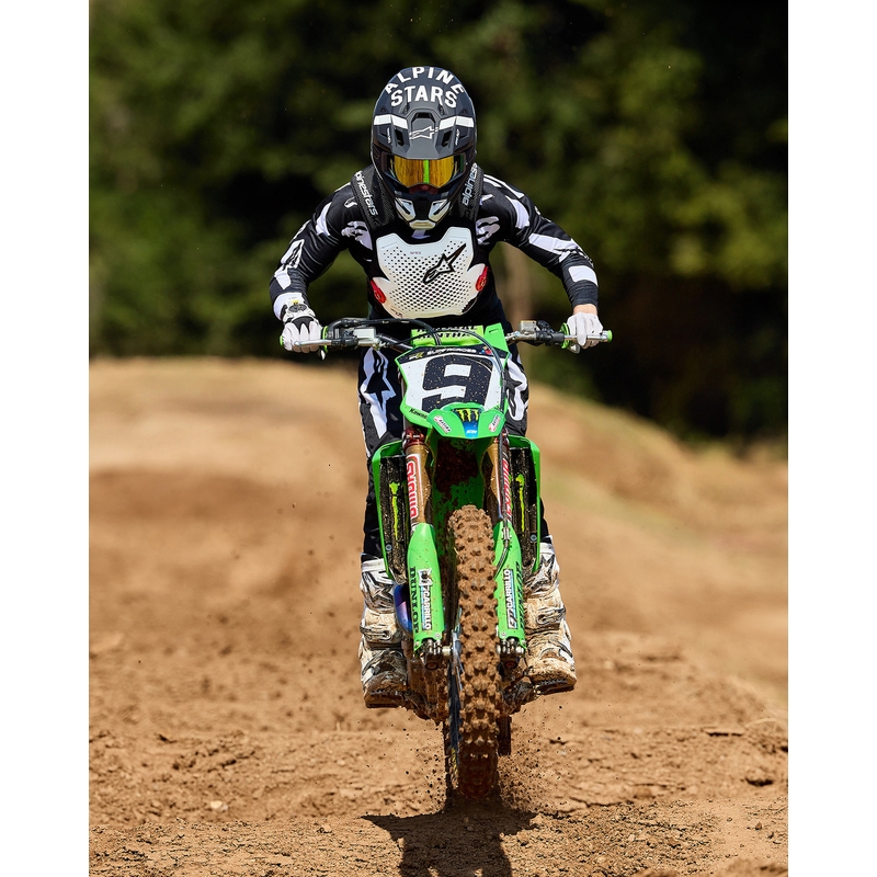 Alpinestars TECH-AIR®MX Plasmajärjestelmän turvatyynyliivi valko-musta-punainen