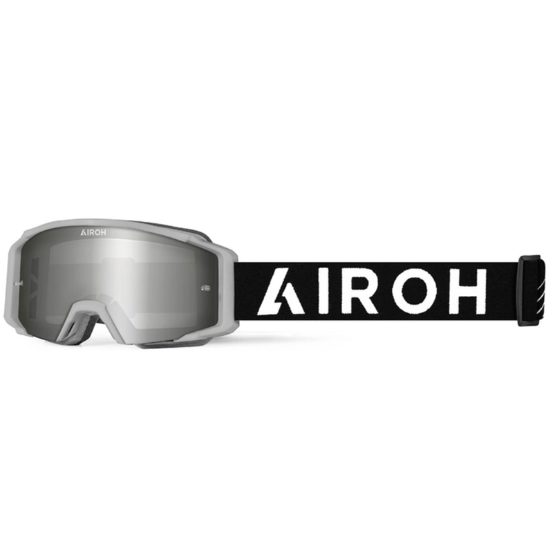 Motocross-silmälasit Airoh Blast XR1 vaaleanharmaa