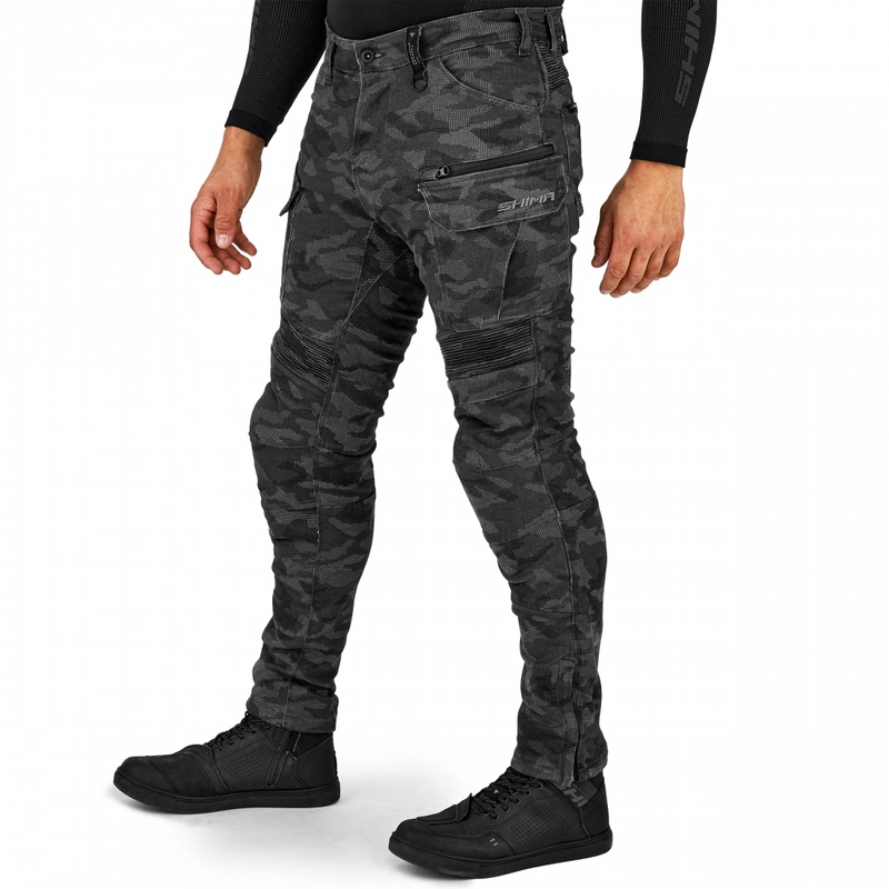 Shima Giro 3.0 camo moottoripyöräilyhousut