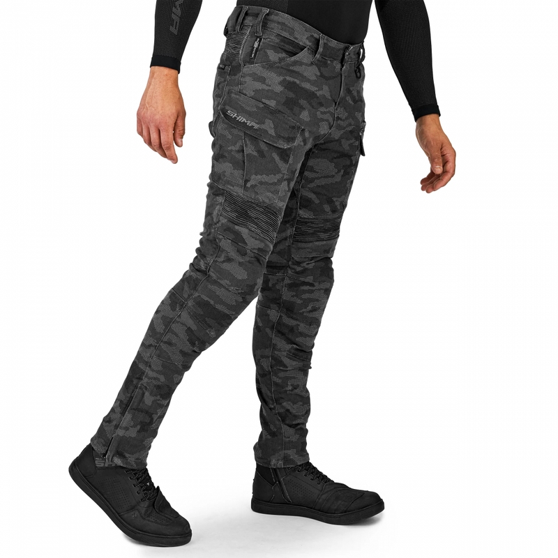 Shima Giro 3.0 camo moottoripyöräilyhousut