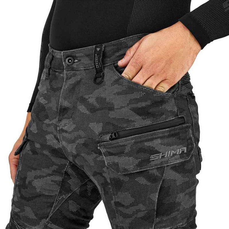Shima Giro 3.0 camo moottoripyöräilyhousut