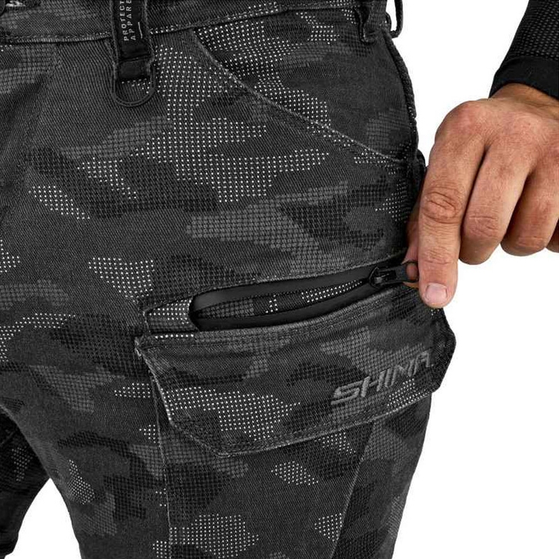 Shima Giro 3.0 camo moottoripyöräilyhousut