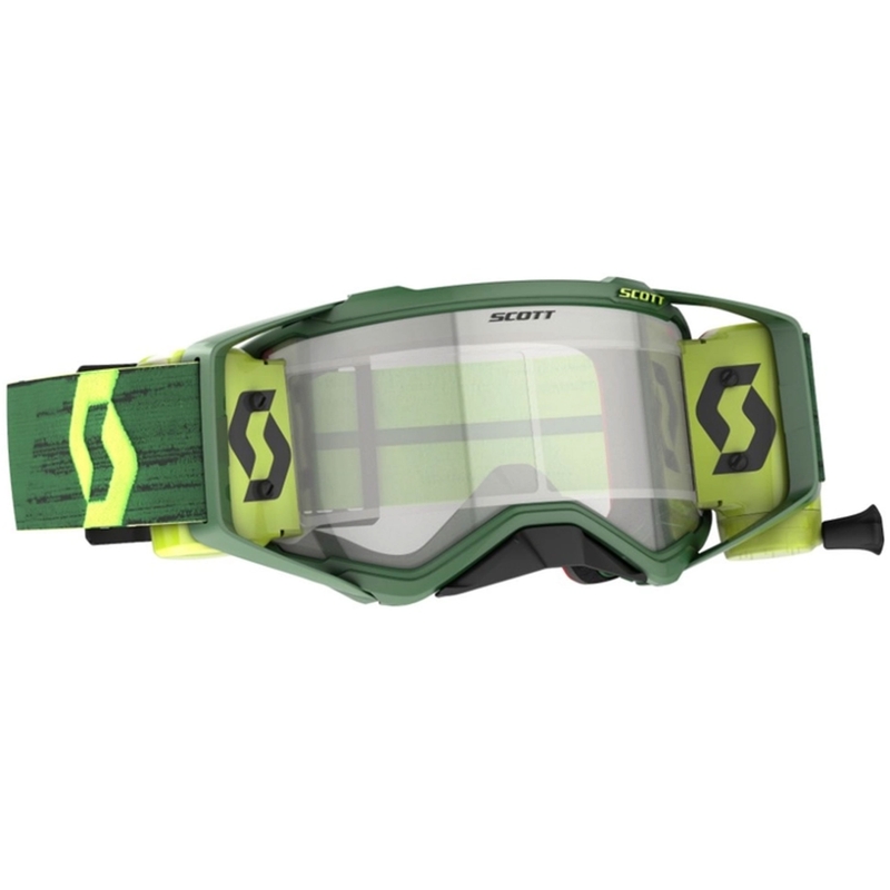 Motocross-silmälasit SCOTT Prospect WFS 22 vihreä-keltainen