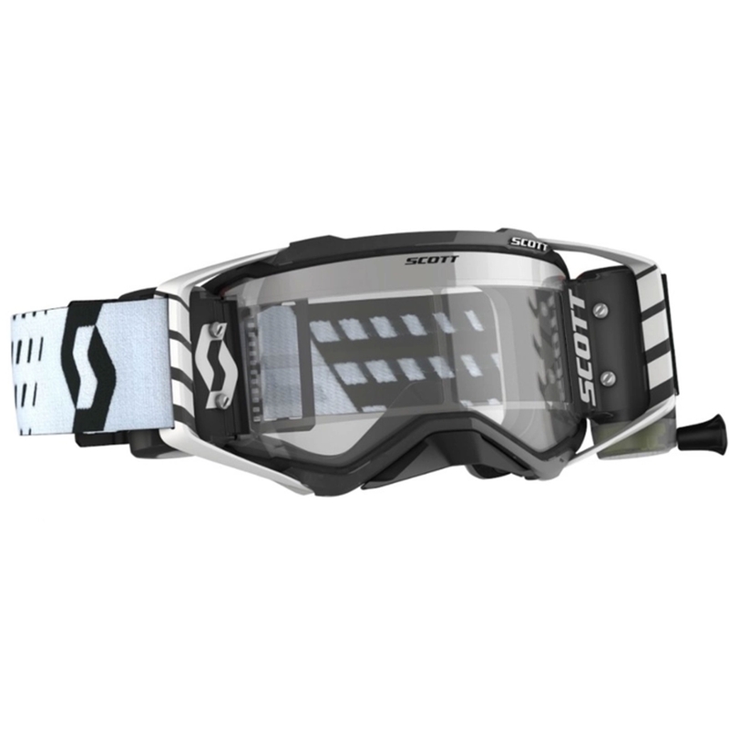 Motocross lasit SCOTT Prospect WFS 22 musta ja valkoinen