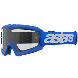 Alpinestars Vision Youth Blaze sininen lasten motocrosslasit kirkkaalla linssillä