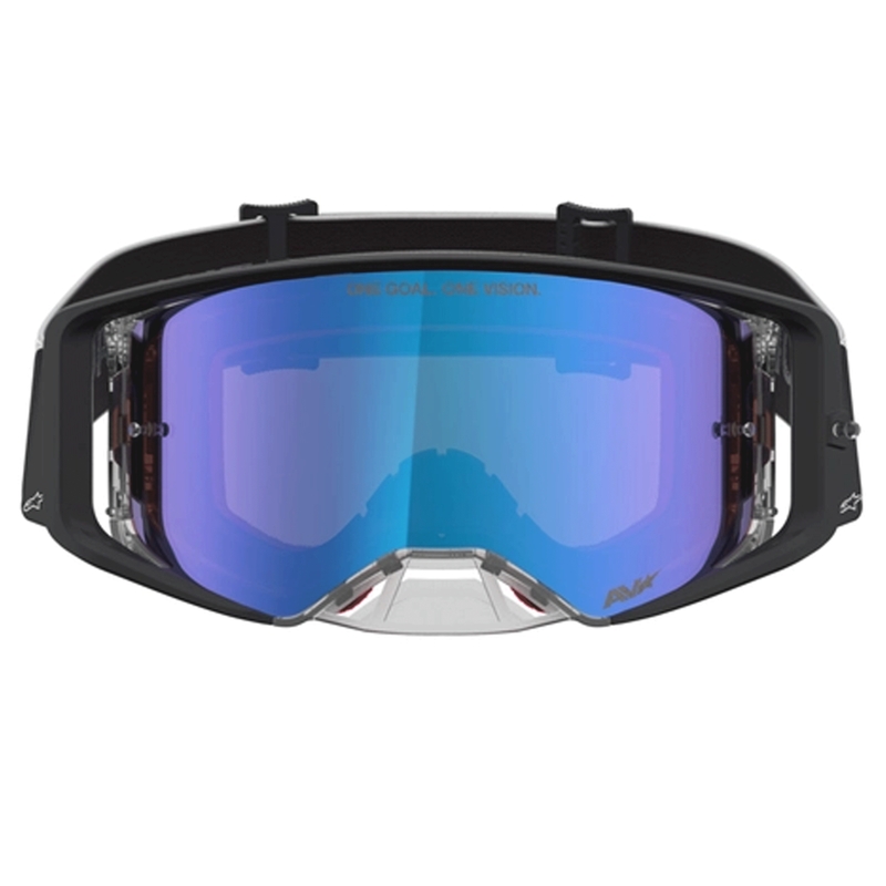 Alpinestars Supertech Atrox crossilasit musta-hopea