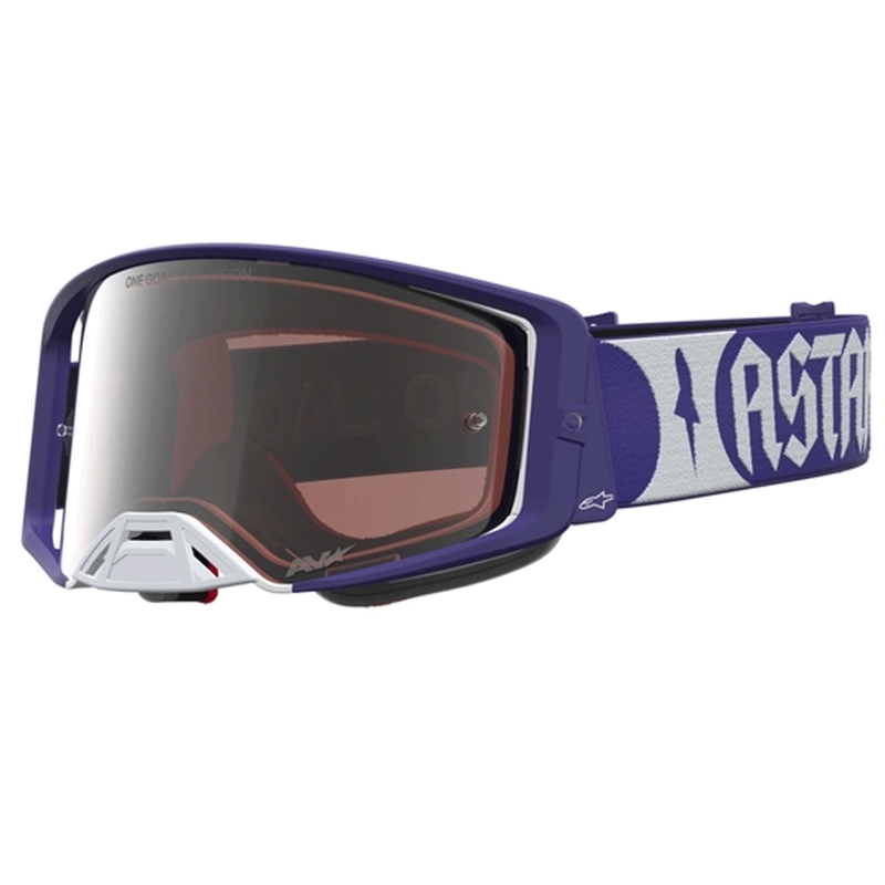 Alpinestars Supertech Atrox crossilasit sinivalkoiset