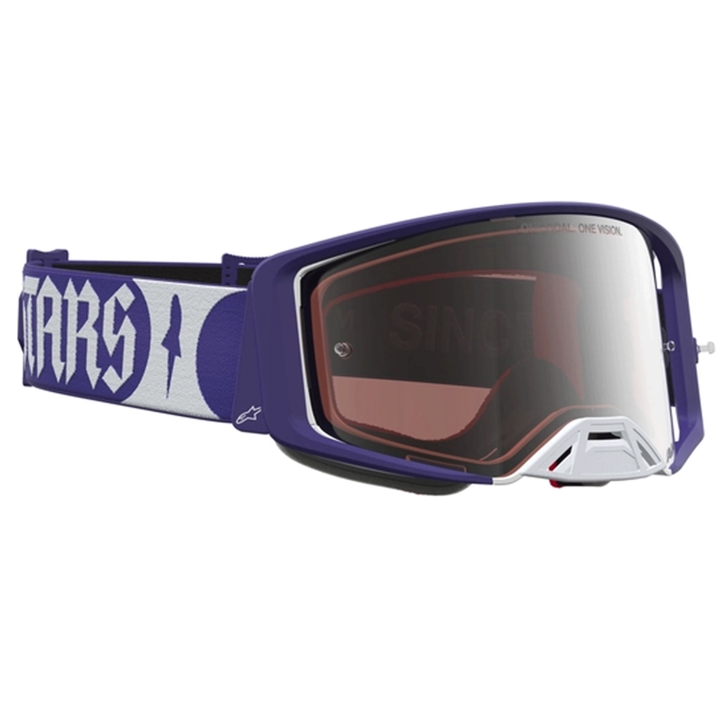 Alpinestars Supertech Atrox crossilasit sinivalkoiset