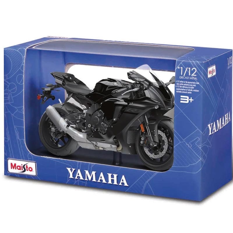 Maisto Yamaha YZF-R1 1:12 moottoripyörän malli musta