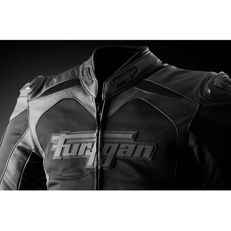 Furygan Speed Mesh 3 nahkainen moottoripyörätakki musta - 2. laatu - II. laatu