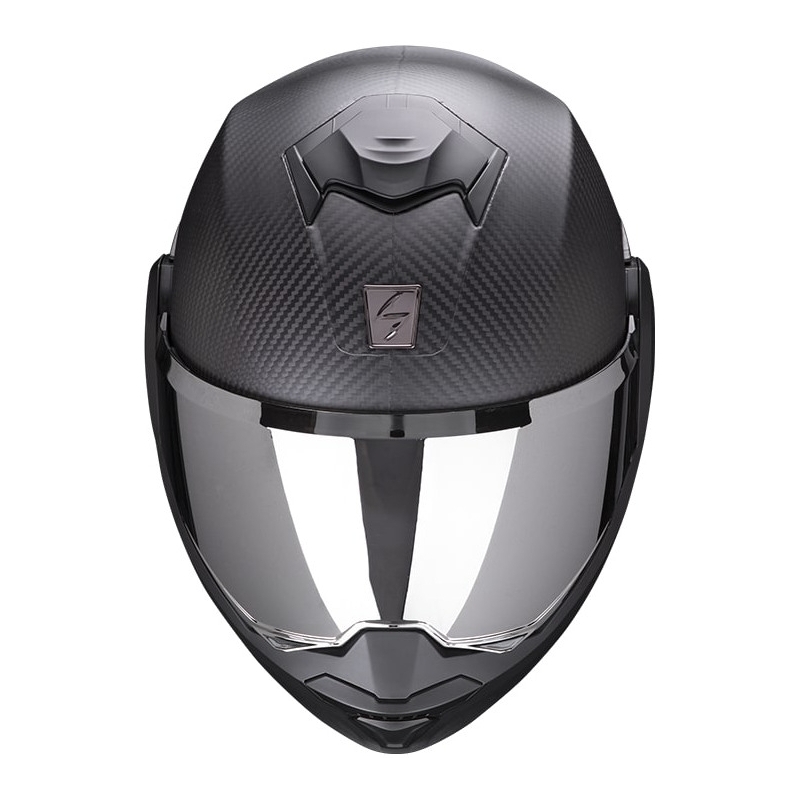 Scorpion EXO-TECH EVO Carbon avattava kypärä, mattamusta - II-laatu - II. laatu