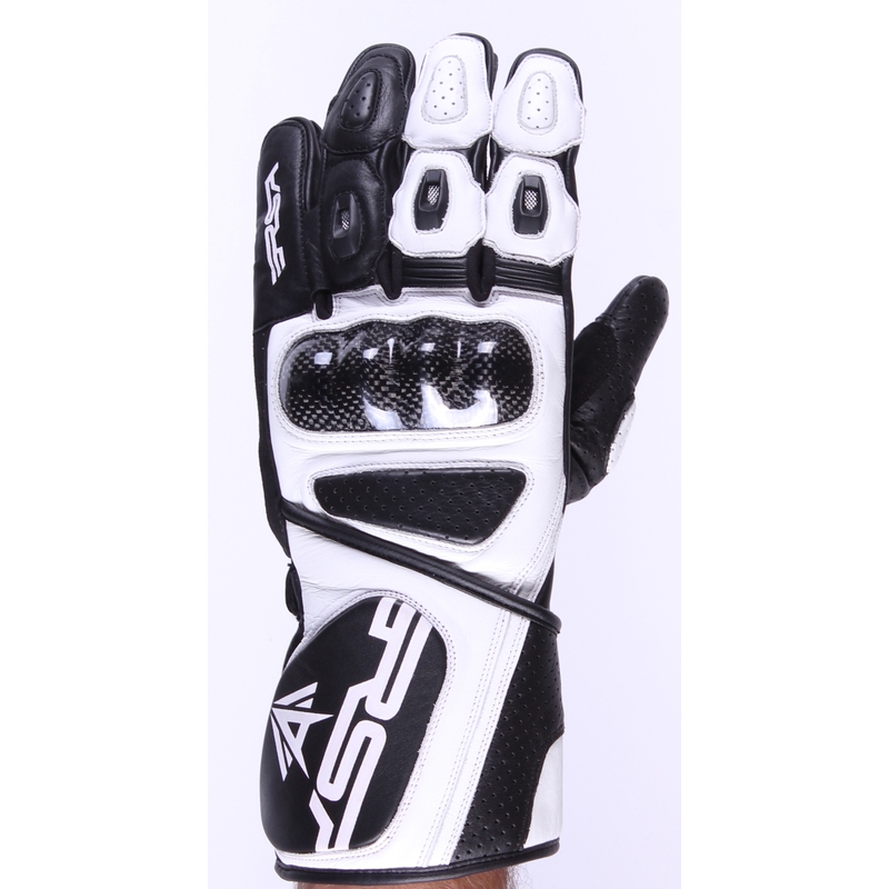 Rukavice na motorku RSA Colorado černo-bílé výprodej