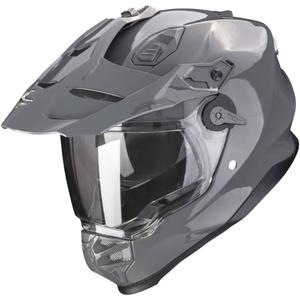 Enduro-moottoripyöräilykypärä SCORPION ADF-9000 AIR Solid cement harmaa - II. laatu