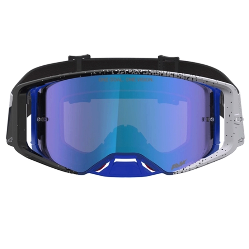 Alpinestars Supertech Hiten crossilasit musta-sininen