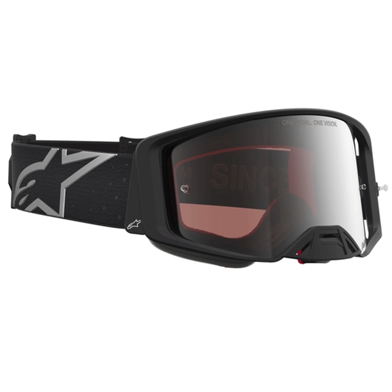 Alpinestars Supertech Vesta motocrossilasit mattamusta-hopea