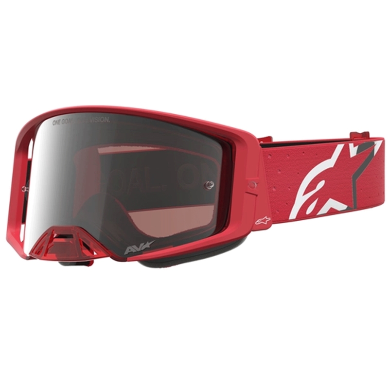Alpinestars Supertech Vesta crossilasit, fluo-punaiset-kromiset