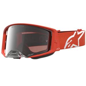 Alpinestars Supertech Vesta oranssi-hopea motocrossilasit