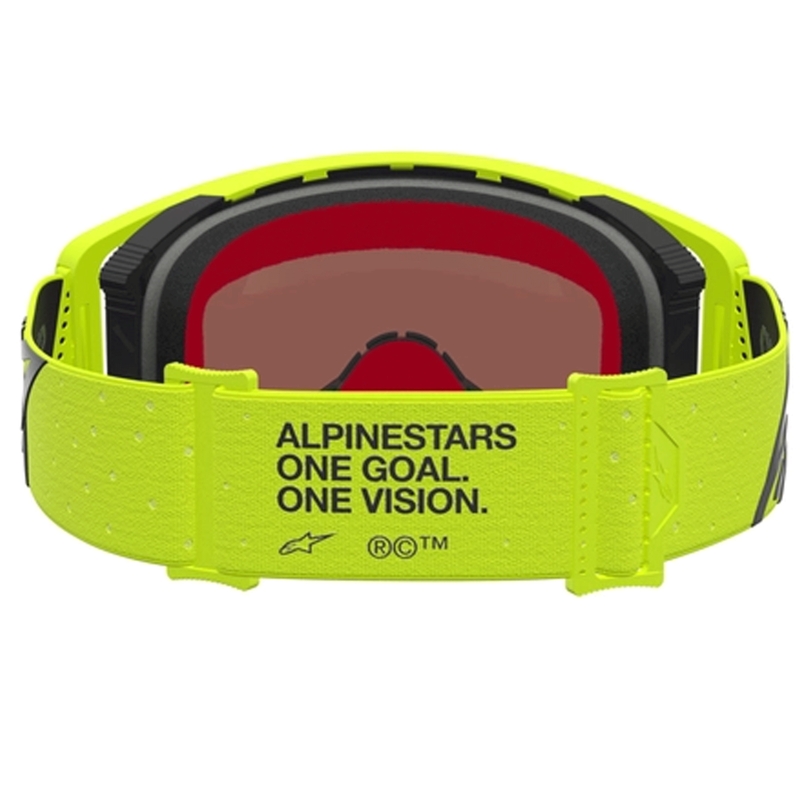 Alpinestars Supertech Vesta motocrossilasit fluo-kelta-musta