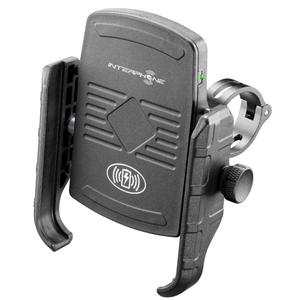 Yleiskäyttöinen matkapuhelimen pidike Interphone Motocrab langattomalla latauksella varustettuna