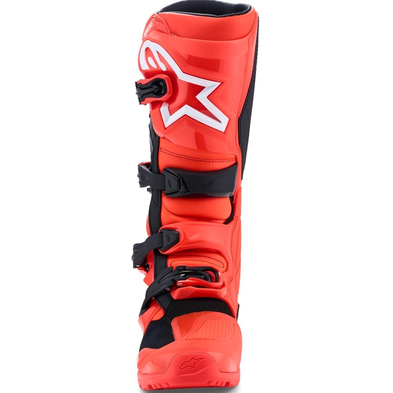 Alpinestars TECH 7 Enduro -moottoripyöräsaappaat, neonpunaiset-mustat