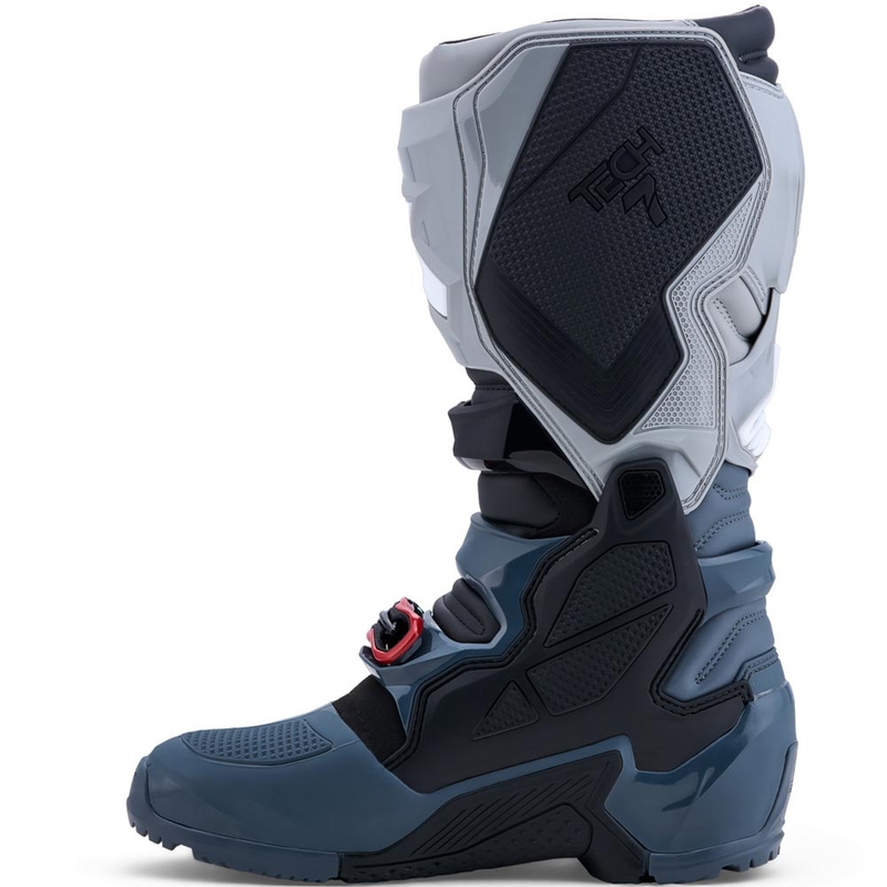 Alpinestars TECH 7 Enduro Drystar MP-saappaat tummanharmaa-vaaleanharmaa-punainen