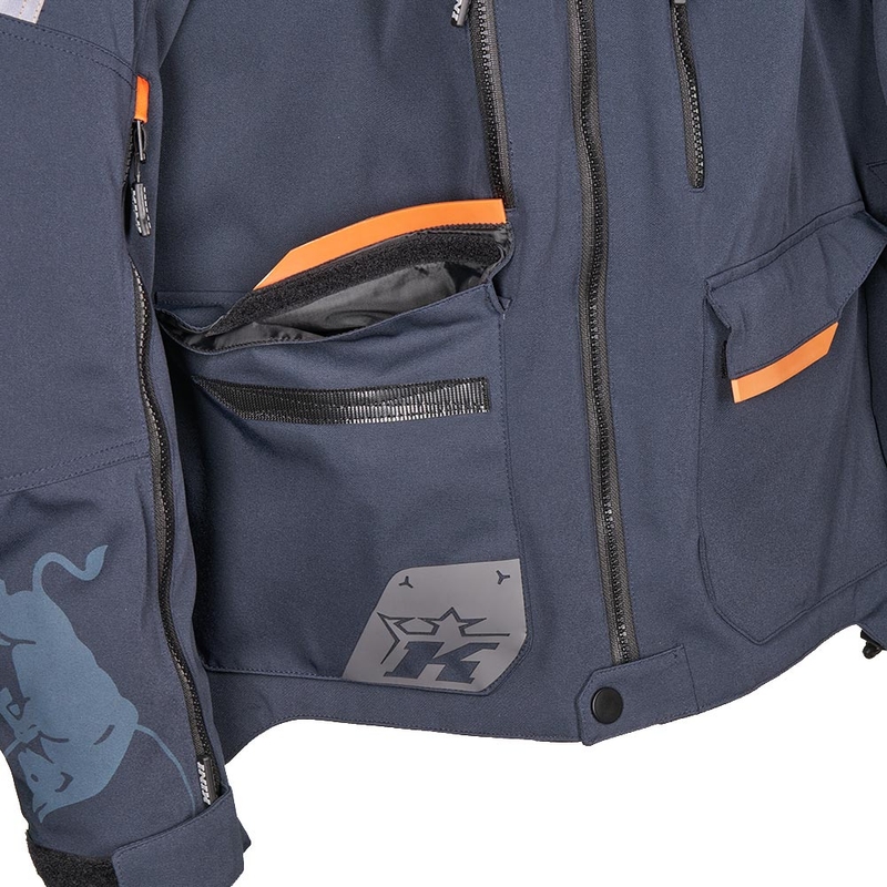 Motocross-takki KINI Red Bull EXC 2.0 antrasiitti-beige