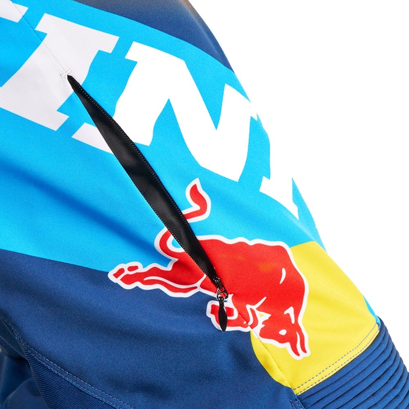 KINI Red Bull 1.0 Rallye crossihousut sini-oranssit