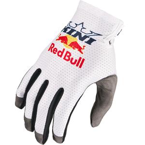KINI Red Bull 1.0 RXP motocross-hanskat, valkoiset