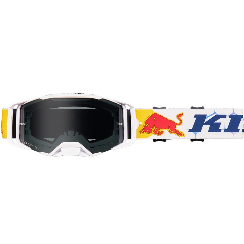 KINI Red Bull 1.0 MX3 -motocrosslasit, valkoiset