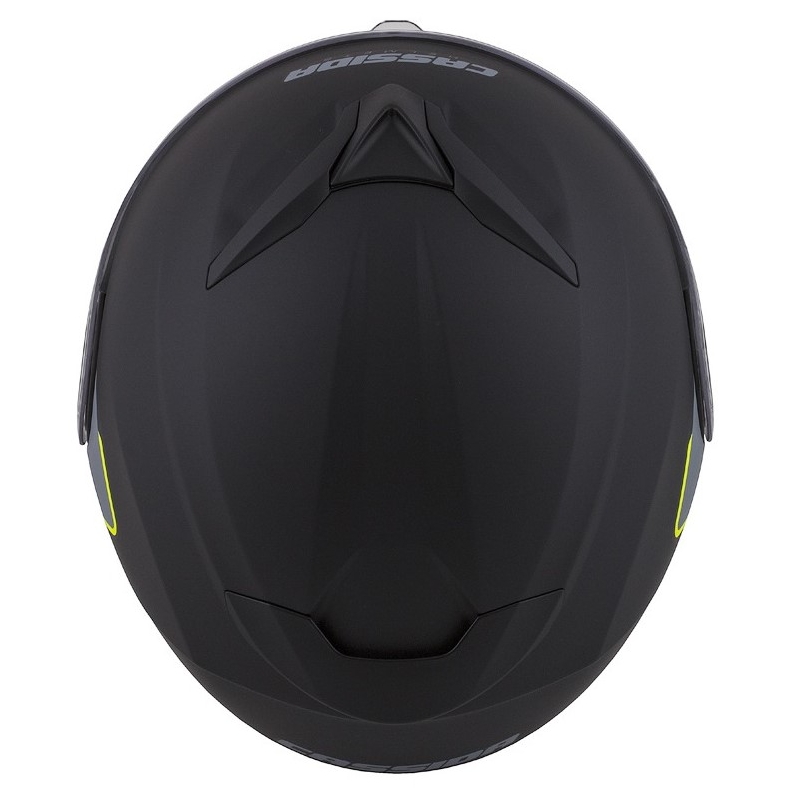 Vyklápěcí přilba na motorku Cassida Compress 2.0 Refraction černo-šedo-fluo žlutá výprodej