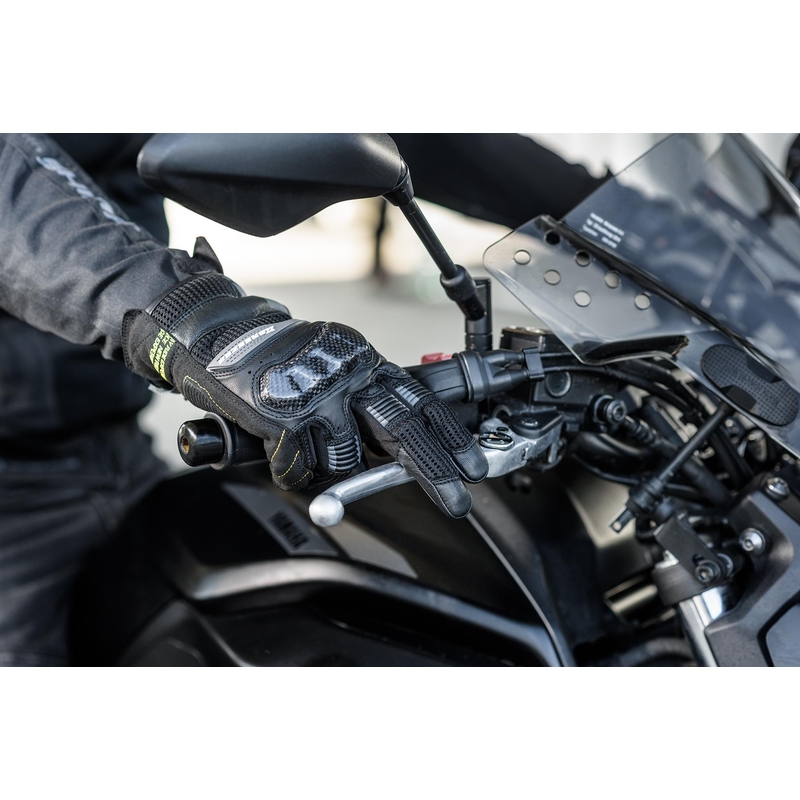 Shima X-Breeze 2 moottoripyöräilykäsineet musta