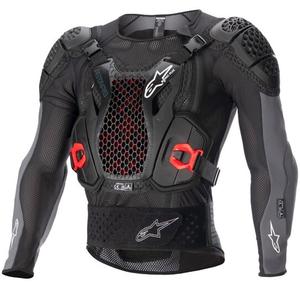 Alpinestars Bionic Plus 2 musta-harmaa-punainen vartalonsuojain