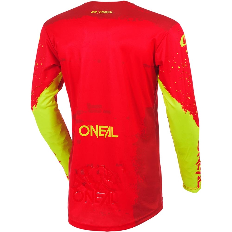O'Neal Mayhem Paint puna-neonkeltainen motocrossipaita
