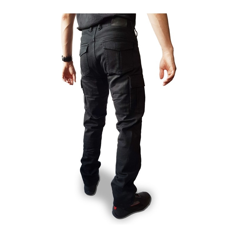 Ozone Shadow II Mustat moottoripyöräfarkut alennusmyynti