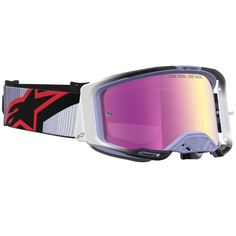 Alpinestars Vision 8 Maven crossilasit laventelinmusta
