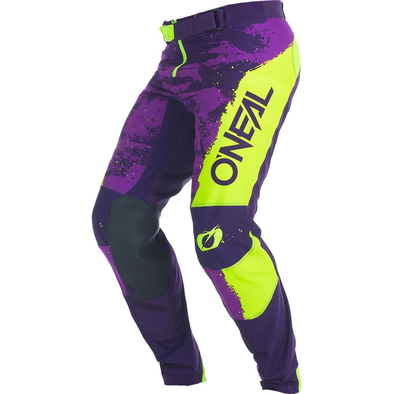 O'Neal Mayhem Paint crossihousut violetti-fluo keltainen