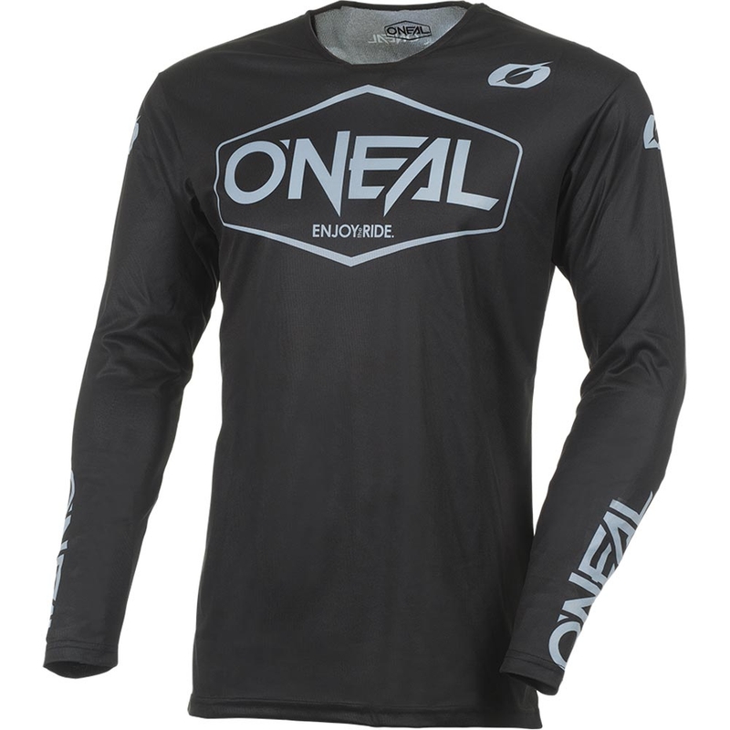 O'Neal Mayhem Solid motocrossipaita musta