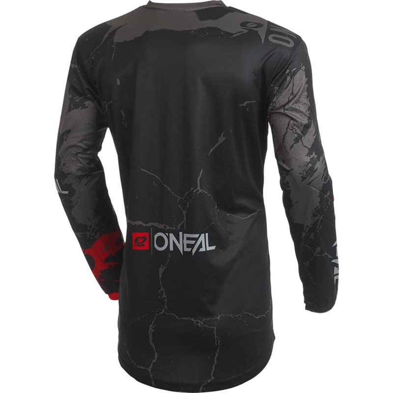 O'Neal Element Acid motocrossipaita musta-harmaa