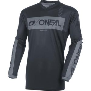O'Neal Element Racewear motocrossipaita musta-harmaa