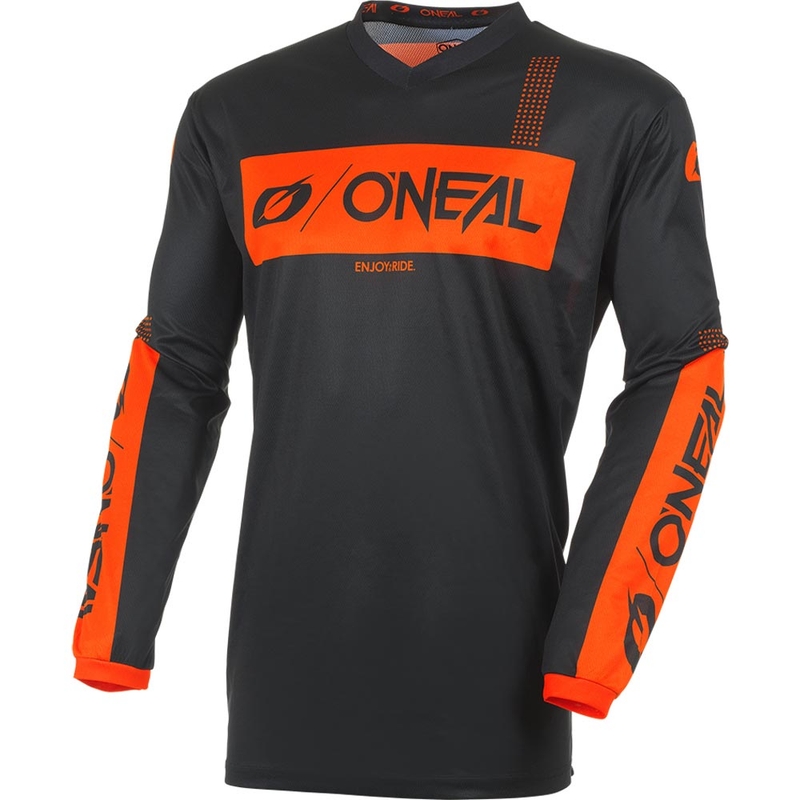 O'Neal Element Racewear motocross-paita musta-oranssi