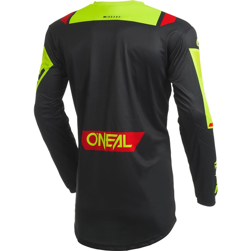 O'Neal Element Factor motocrossipaita musta-neonkeltainen