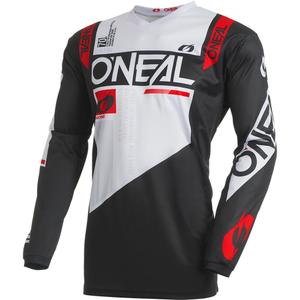 O'Neal Element Factor motocrossipaita musta-valkoinen