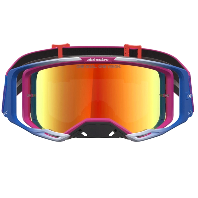 Alpinestars Vision 8 Maven puna-mustat motocrossilasit