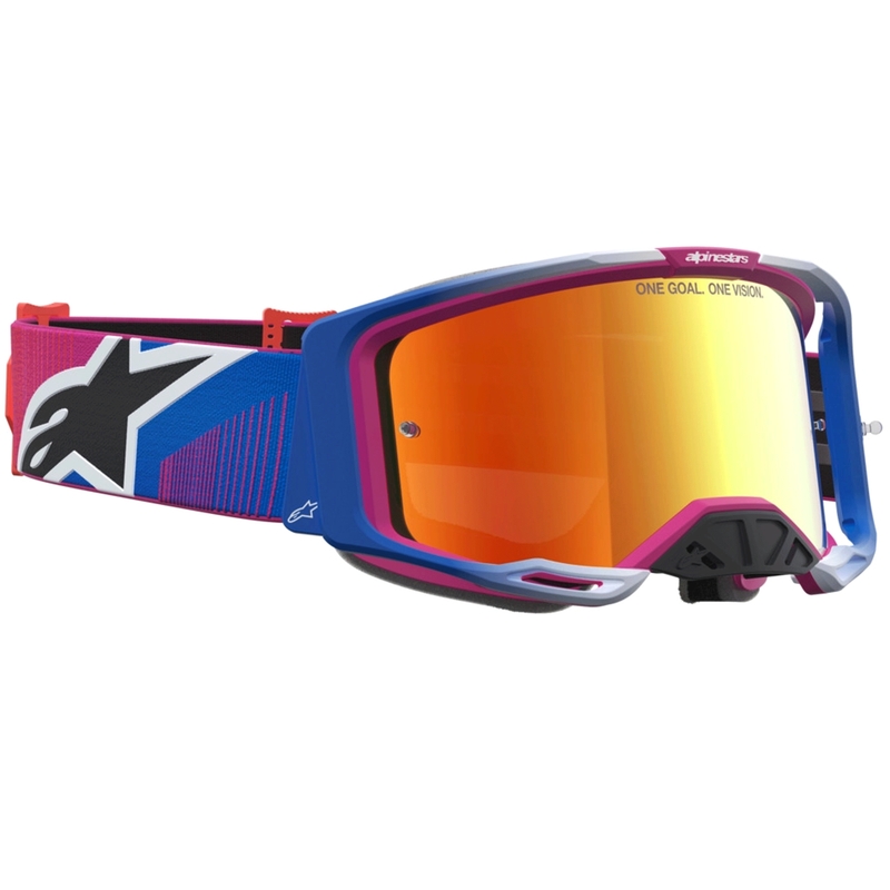Alpinestars Vision 8 Maven puna-mustat motocrossilasit