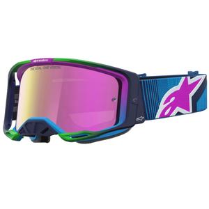 Alpinestars Vision 8 Maven sini-violetit motocrossilasit